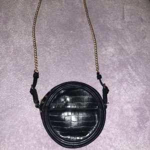 Black circle bag